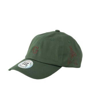 AMERICAN HOLIC 【Mickey&Friends】イニシャル刺繍CAP Green