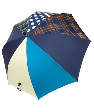 +RING 【UVカット90%以上】【数量限定】 レディース向け 長傘60cm MLT T1223 マルチカラー