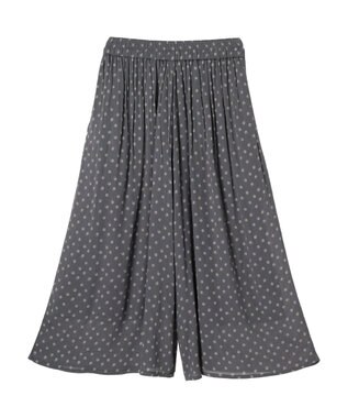 Green Parks レーヨンクレープスカーチョ Dot