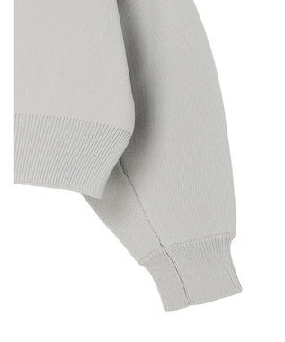 Green Parks ・ＥＬＥＮＣＡＲＥ　ＤＵＥ　ハイネックＺＩＰカーディガン Gray