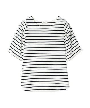 earth music&ecology タックスリーブＴ Border