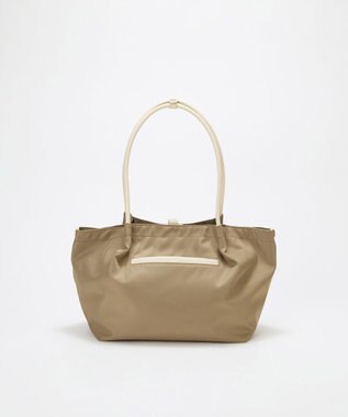 TOPKAPI 【TREASURE TOPKAPI】ナイロン センターベルト トートバッグ　A4 / 軽量 / 肩掛け グレージュ