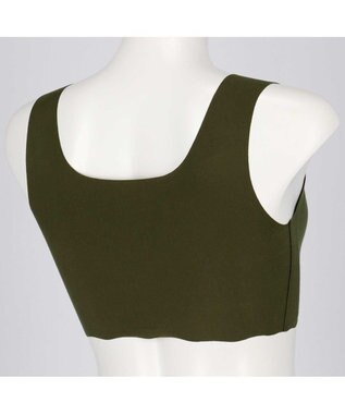 une nana cool 綿混フラット仕上げ　ノンワイヤーブラジャー　　【全サイズ同一価格】 OV