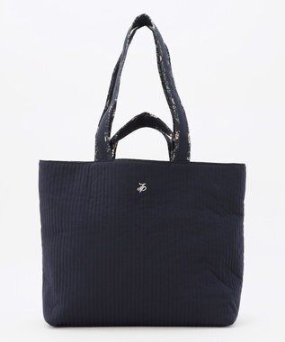 J.PRESS LADIES 【WEB限定・リバーシブル】キルティング トートバッグ