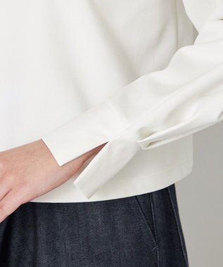 NAVE 【ReNAVE・洗える/接触冷感/UVケア】ライトポンチ ロングスリーブ ホワイト系