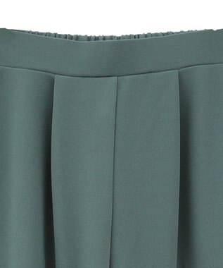 Green Parks ・Ｐｅｔｉｔ　Ｆｌｅｕｒ　タックテーパードパンツ Green
