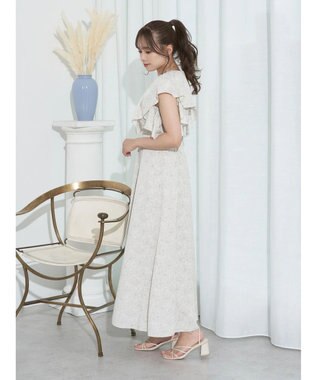 earth music&ecology ２ＷＡＹ　フリルスリーブワンピース Sax