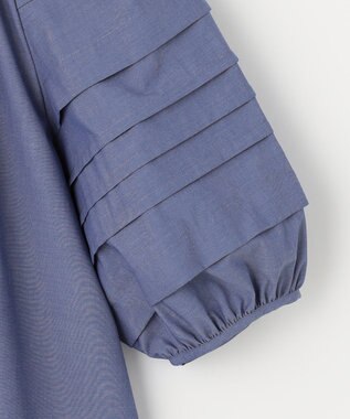 #Newans 【ANSWER for ほど甘トレンド】タックスリーブブラウス デニム系