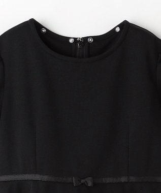 ANY KIDS 襟付きワンピース ブラック