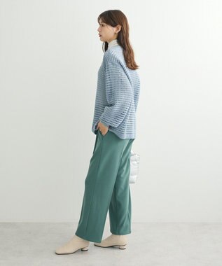 Green Parks ・Ｐｅｔｉｔ　Ｆｌｅｕｒ　タックテーパードパンツ Green