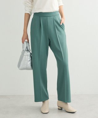 Green Parks ・Ｐｅｔｉｔ　Ｆｌｅｕｒ　タックテーパードパンツ Green