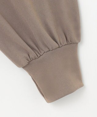 組曲 【WEB限定】ラッシュガード ペプラムパーカー モカグレー系