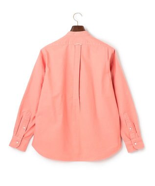 J.PRESS MEN バックブルバンドカラーシャツ ライトオレンジ系