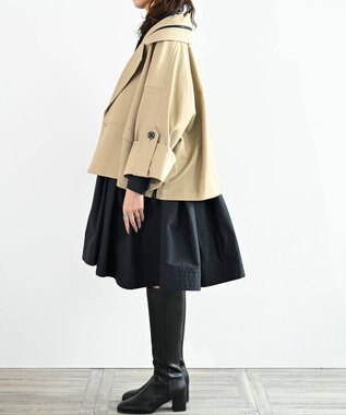 FORFORMO Deformation Wide Trench Coat デフォメーションワイドトレンチコート ベージュ