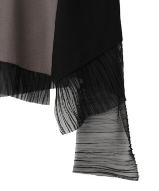 YECCA VECCA 裾アシメデザインプルオーバー Mix