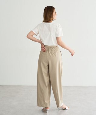 YECCA VECCA 【接触冷感】ロゴTee Beige