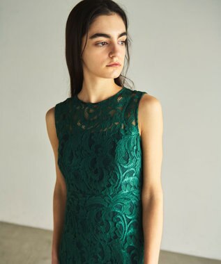 GRACE CONTINENTAL 【オンライン限定ドレス】La notte グリーン