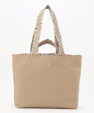 J.PRESS LADIES 【WEB限定・リバーシブル】キルティング トートバッグ