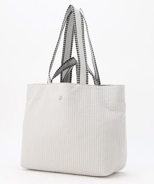 J.PRESS LADIES 【WEB限定・リバーシブル】キルティング トートバッグ 【WEB限定】グレー系