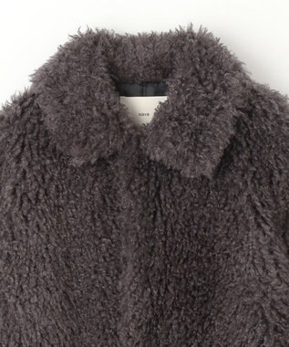 NAVE 【Nave】ニードルボア ミドル ジャケット チャコール系