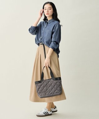 ANY L シアーデニムオーバーシャツ フェードインディゴ