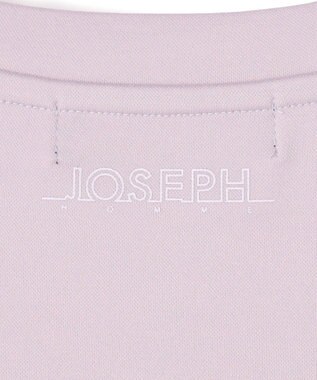 JOSEPH HOMME 【新色追加】ハイゲージベアスムース　VネックＴシャツ ライラック系