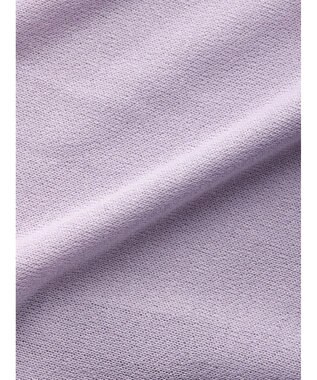 earth music&ecology 袖フリルシアーカーディガン Purple