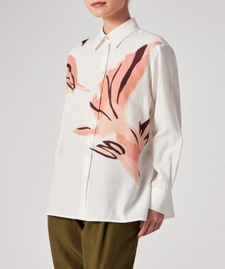 Paul Smith La Peche パネルプリント シャツ