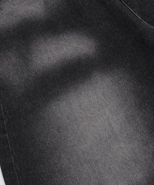 WEGO バックフラップポケットデニムハーフパンツ ブラック