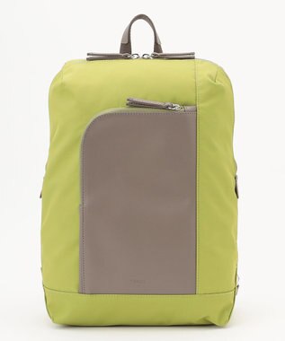 Y'SACCS ナイロン×リサイクルレザー　コンビマルチリュック