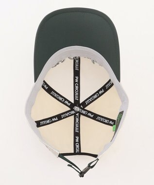 PW CIRCULUS 【UNISEX】３D刺繍ロゴキャップ ゴルフ グリーン系