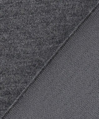 ICB 【洗える】 シルキーウールダブルフェイス ニットプルオーバー ミディアムグレー