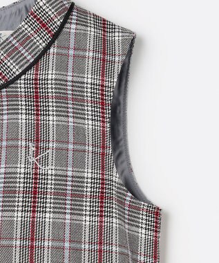 組曲 KIDS 【150-160㎝】グレンチェック ジャンスカ モノトーン