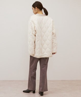 AMERICAN HOLIC キルティングブルゾン Ivory