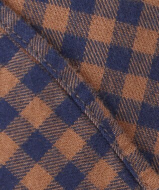 J.PRESS MEN 【WEB・一部店舗限定】フランネルギンガムチェックシャツ / B.D. ブラウン系3