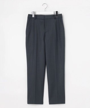 J.PRESS LADIES 【セットアップ対応】BAHARIYE テーパード パンツ ネイビーピンヘッド系