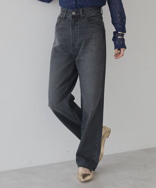 AMERICAN HOLIC ルーズストレートデニム One Wash
