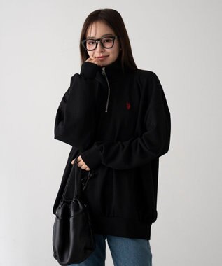 WEGO 【WEB限定/25年秋冬新作/ユニセックス着用ITEM】別注USPOLOハーフZIPPO