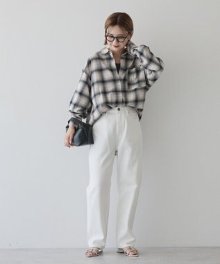 AMERICAN HOLIC ルーズストレートデニム One Wash