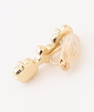 組曲 【Flower Collection】プチフラワービジューイヤリング ゴールド系