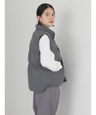 AMERICAN HOLIC キルポカリバーシブルショートベスト Charcoal Gray