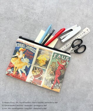 CRAFT STANDARD BOUTIQUE アートコラボ【ジュール・シェレ】ポーチ A