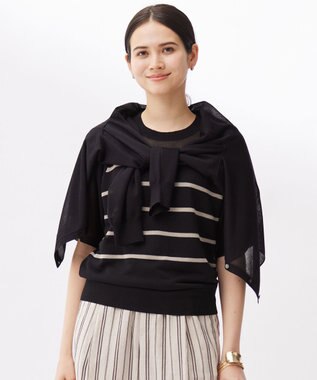 【洗える】ブライトシアー カーディガン