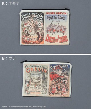 CRAFT STANDARD BOUTIQUE アートコラボ【ジュール・シェレ】ポーチ B