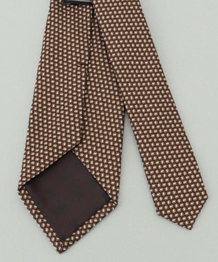 GOTAIRIKU 【日本製】西陣ネクタイ_ベージュ・ブラウン系 ダークブラウン系8