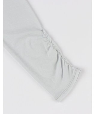 CW-X 【WOMEN】 CW-X ロングＴシャツ 梨地素材 薄手 シアー感 スポーツウェア 長袖 レディース DLY129 /ワコール グレー