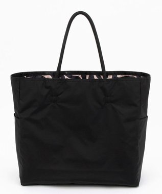 LeSportsac LARGE 2 WAY TOTE/ラフィアゼブラ/ブラック ラフィアゼブラ/ブラック