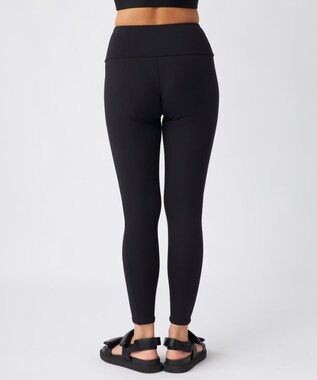 OP／FILA 【Ocean Pacific】バックフリルラッシュガード  レギンスセットウェア チャコールグレー