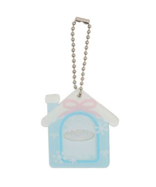 WEGO 【痛バ＆推し活ITEM】スノーハウスIDフォトケースキーホルダー サックス