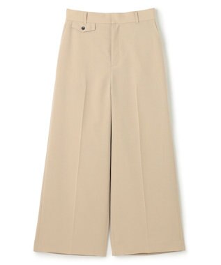 UNFILO L TENNEN TOUCH ワイドストレートパンツ ベージュ